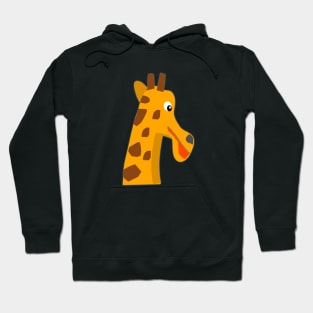 Quirky Giraffe Delight Hoodie